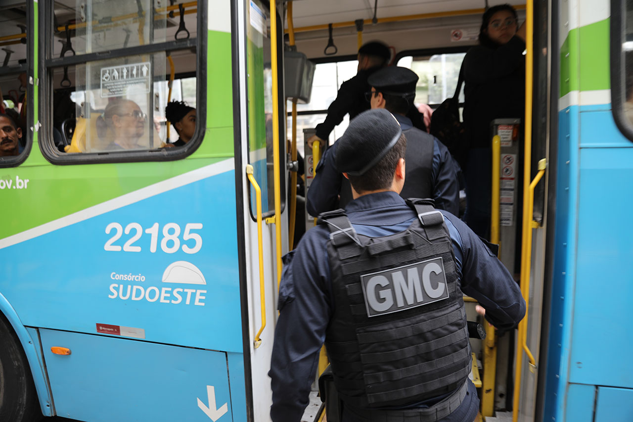 Operações da Guarda Municipal ajudam a reduzir em mais de 50% roubos a ônibus em Cariacica