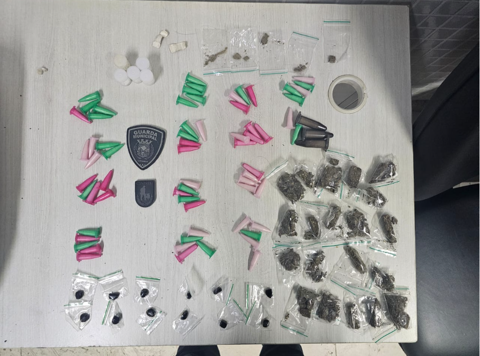 Guarda Municipal apreende drogas em Alto Lage após denúncia