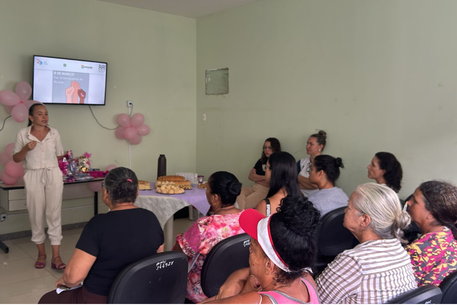 UBS de Campo Verde realiza recepção especial para as mulheres 