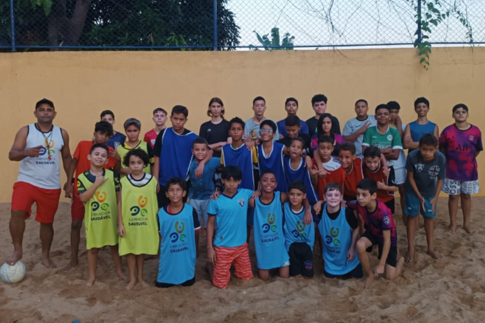 Beach Soccer reúne adolescentes em Santo André e motiva prática de esportes na comunidade