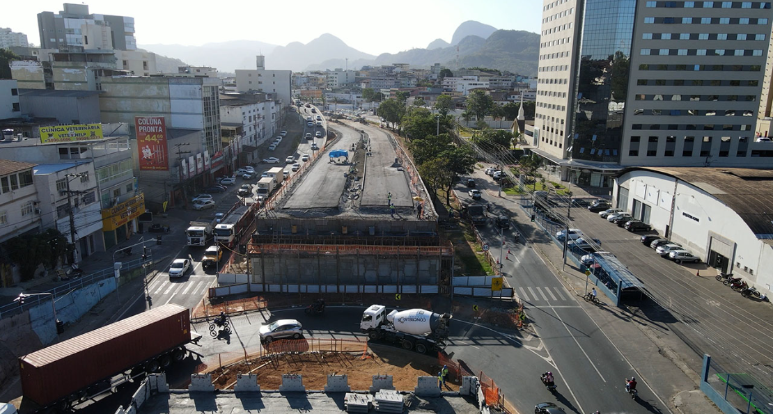 Obras do viaduto: trecho da Avenida Mário Gurgel será totalmente interditado entre os dias 19 e 21