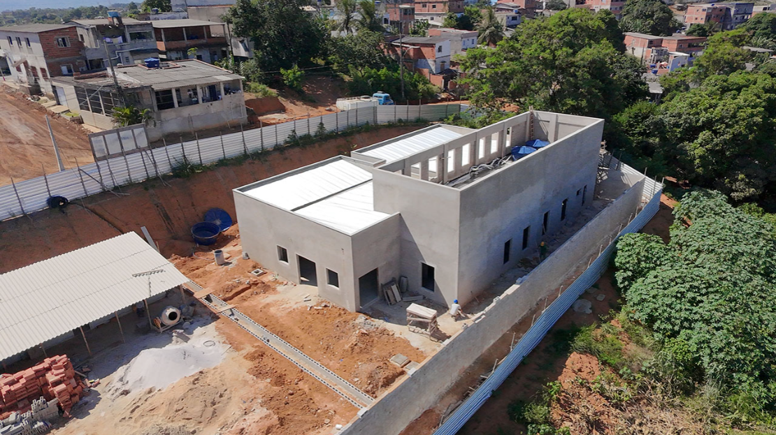 Nova UBS de Retiro Saudoso chega a quase 75% das obras concluídas 