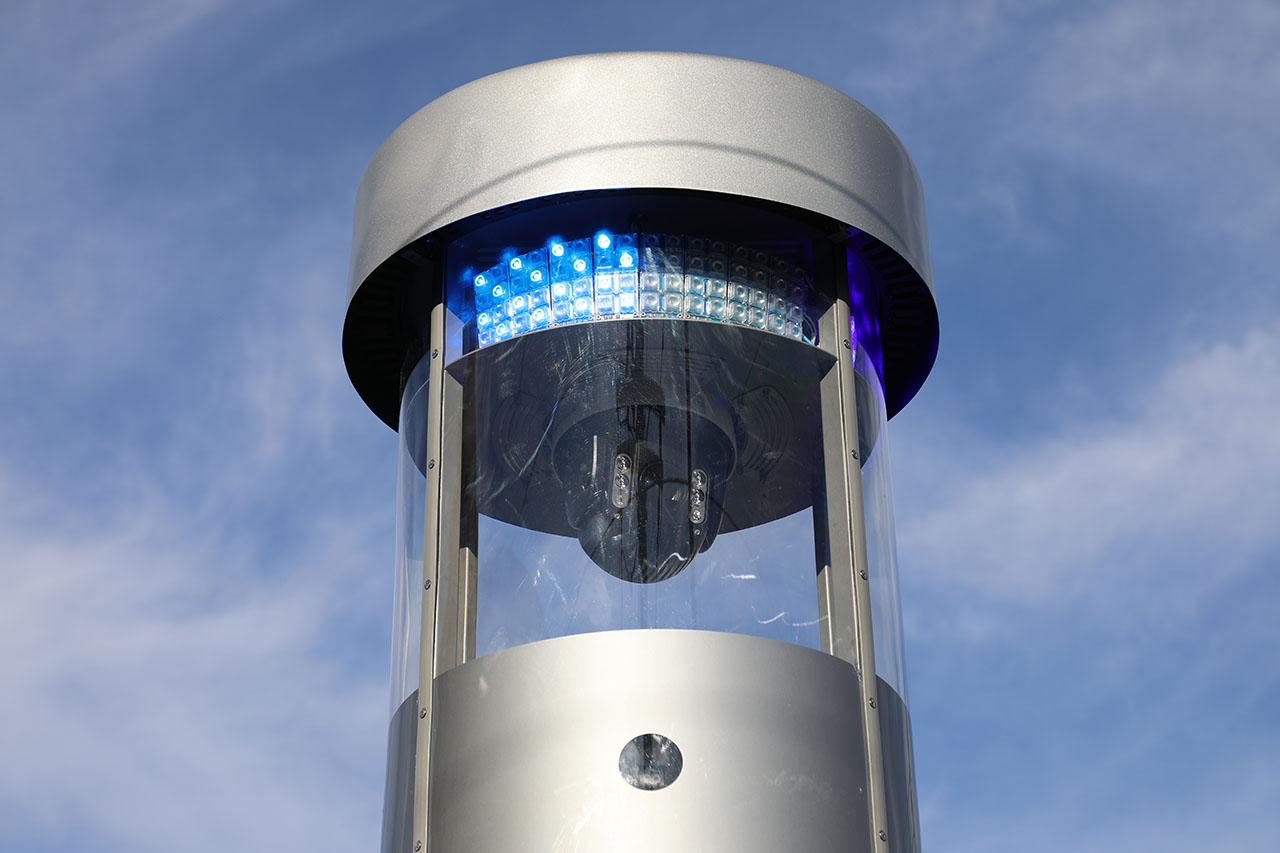 Cariacica ganha 3º totem de segurança pública; novo equipamento fica em Jardim América