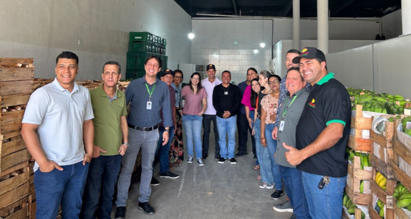 Agricultura familiar abastece Banco de Alimentos com quase nove toneladas de banana e aipim