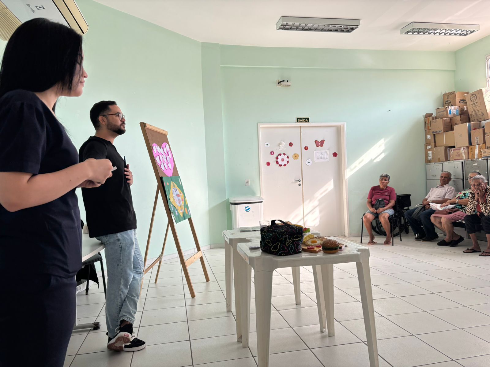 Grupo Hiperdia participa de palestra na Unidade Básica de Itaquari