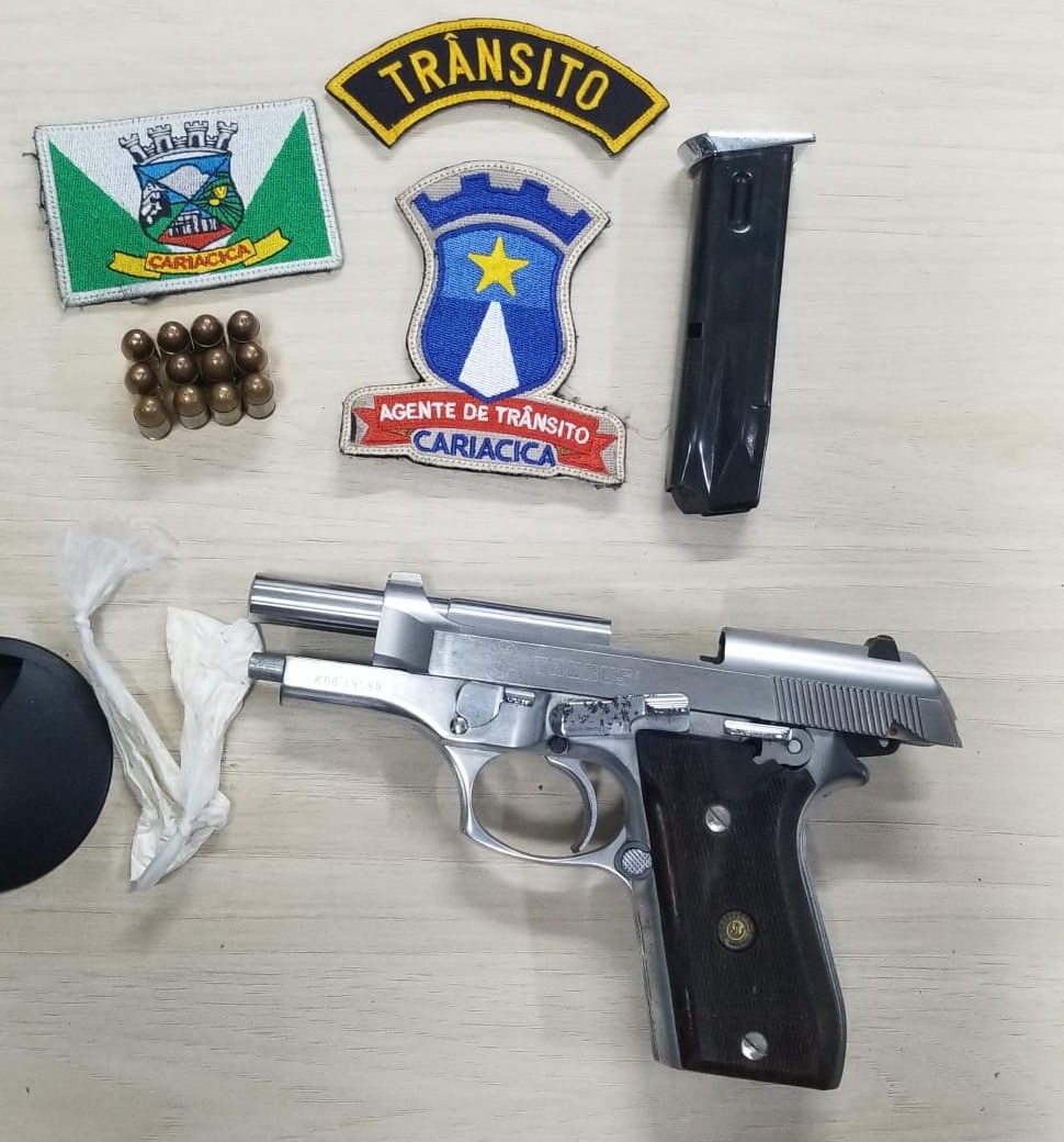 Fiscalização integrada impede baile clandestino e apreende arma e drogas em Presidente Médici