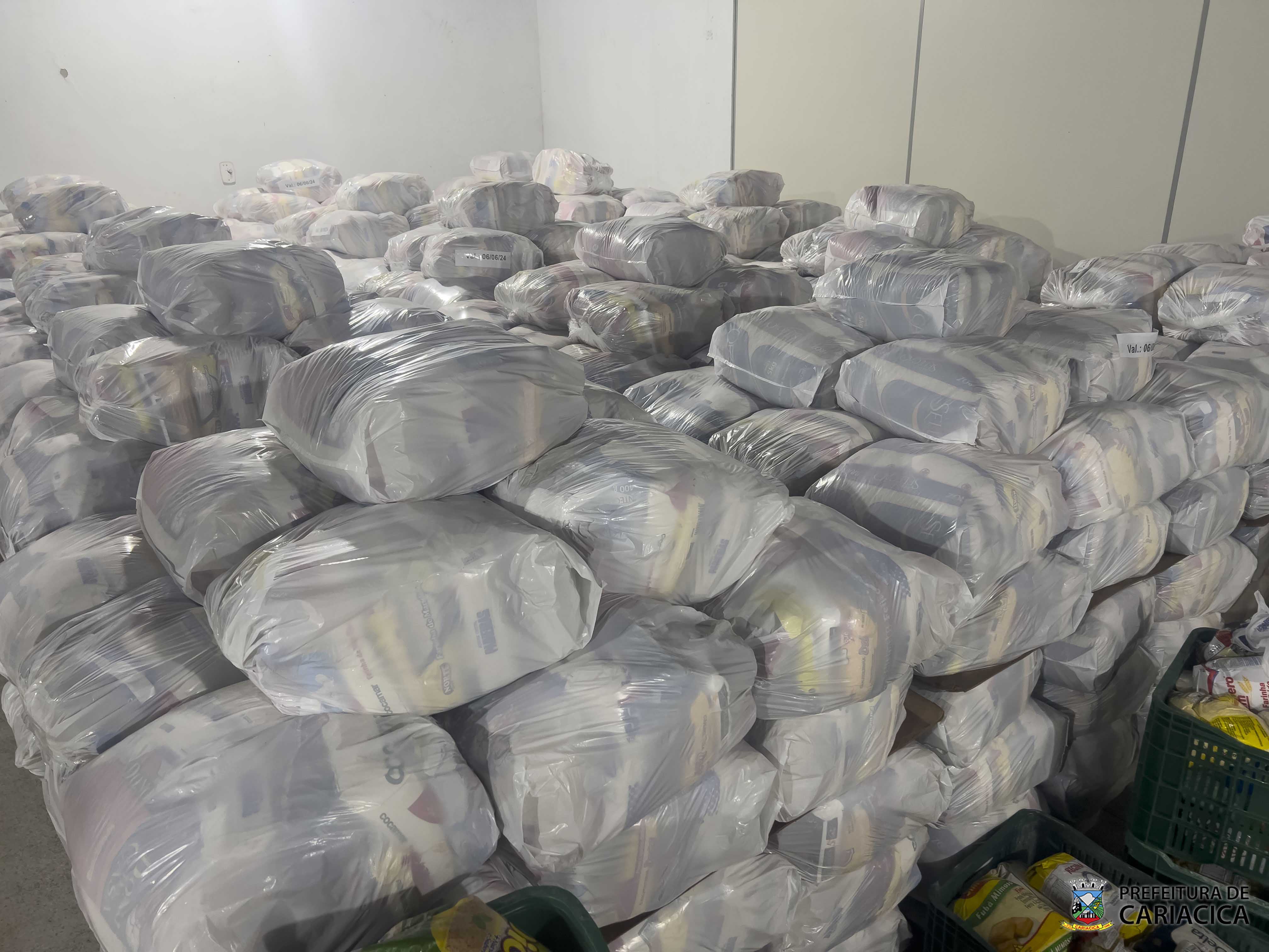 Banco de Alimentos arrecadou mais de 57 mil quilos de mantimentos no primeiro semestre 