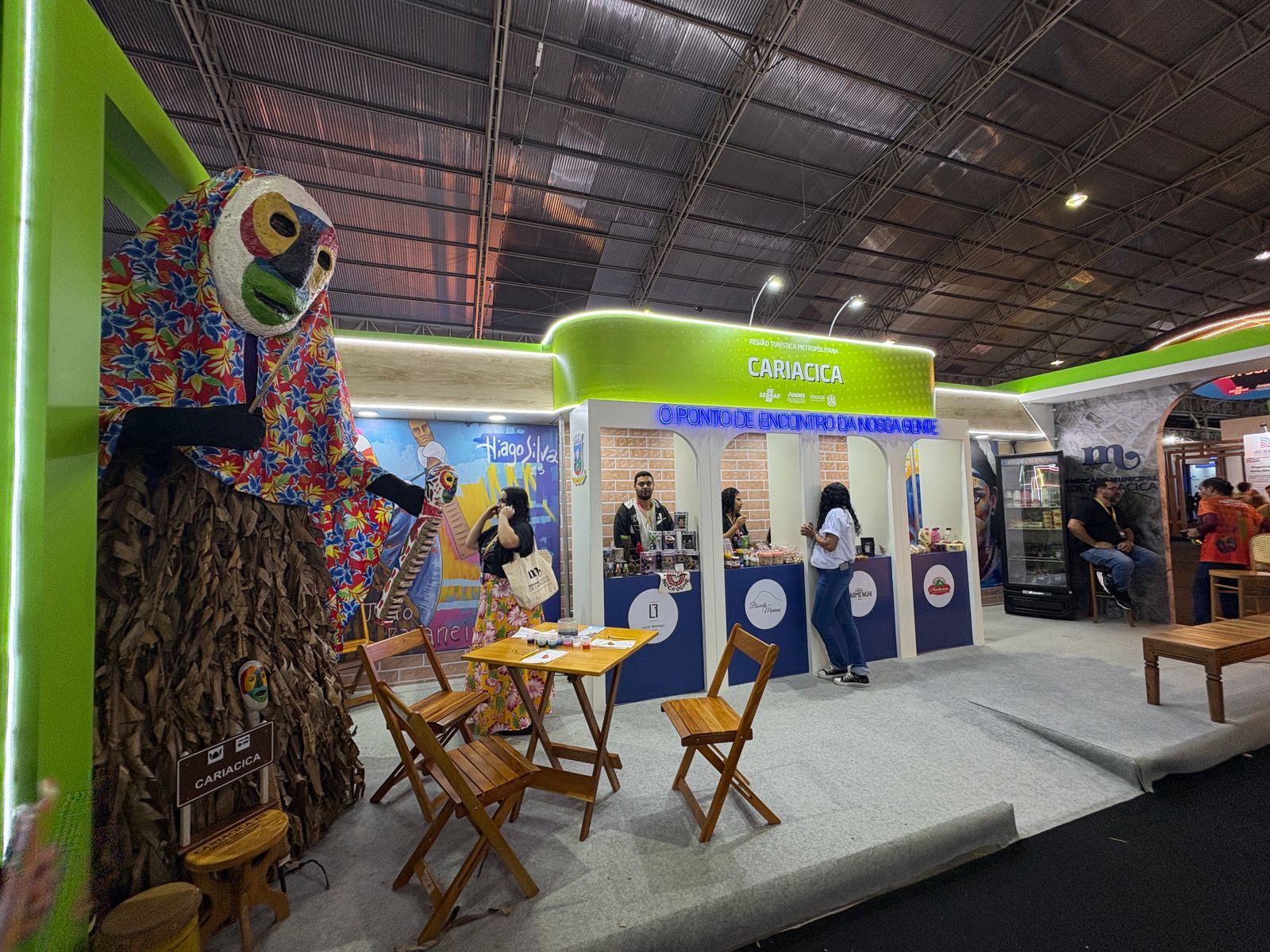 Cariacica leva Mercado Municipal para a Feira dos Municípios e valoriza empreendedores locais