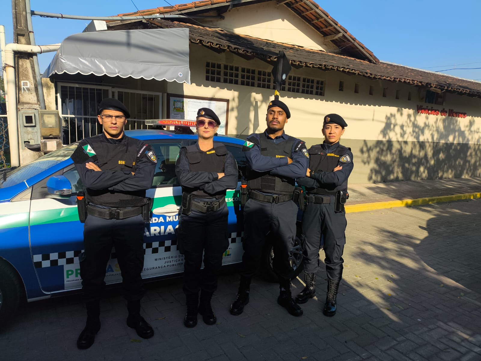 Guarda Municipal retoma patrulhamento das escolas para a volta às aulas
