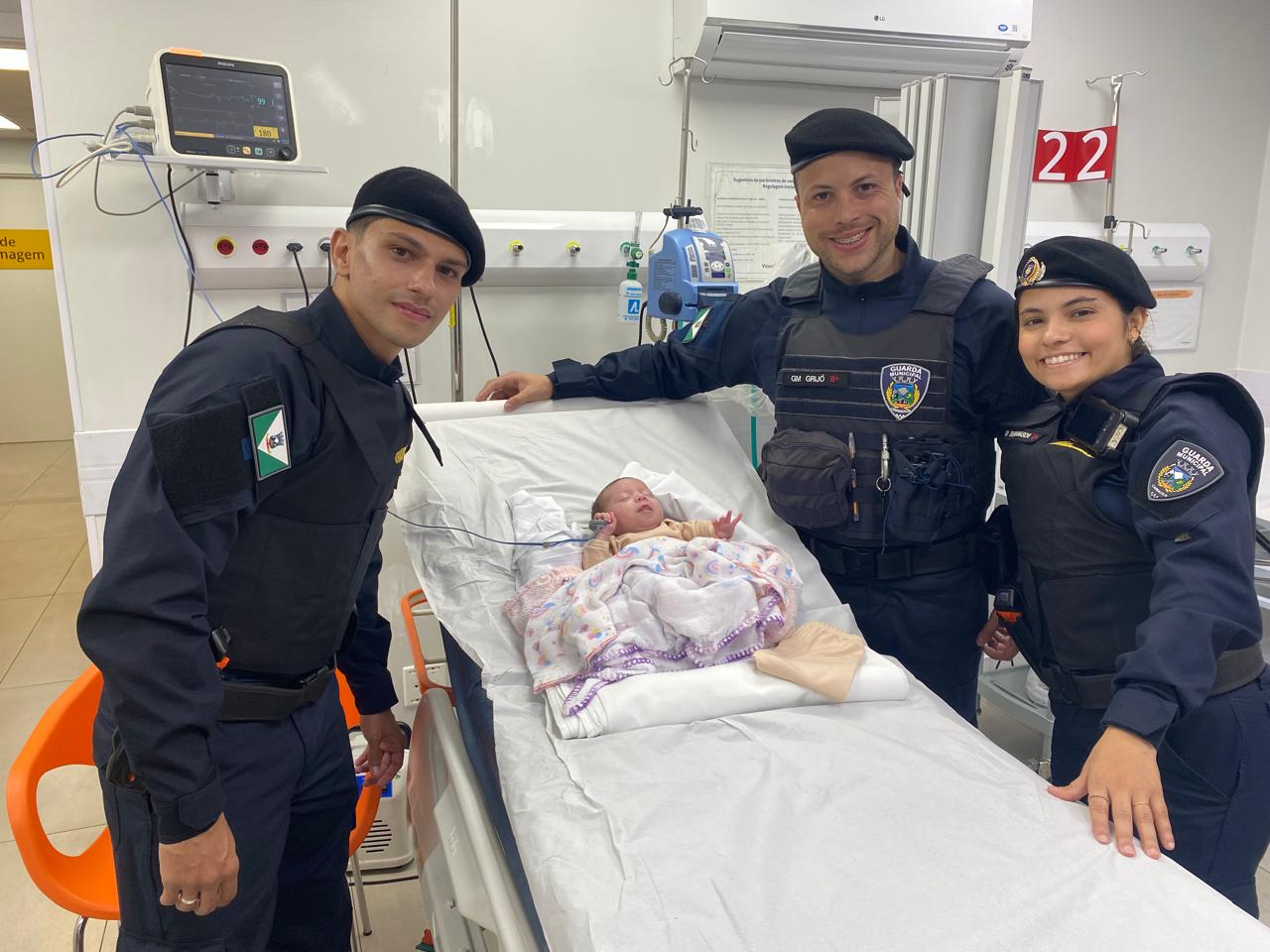 Novo agente da Guarda Municipal salva bebê de 37 dias que estava engasgada em Campo Grande