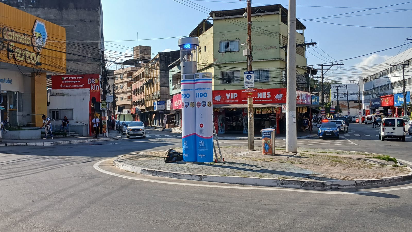 Cariacica é a primeira cidade capixaba a receber Totens de Segurança com inteligência artificial; lançamento será na segunda-feira (28)