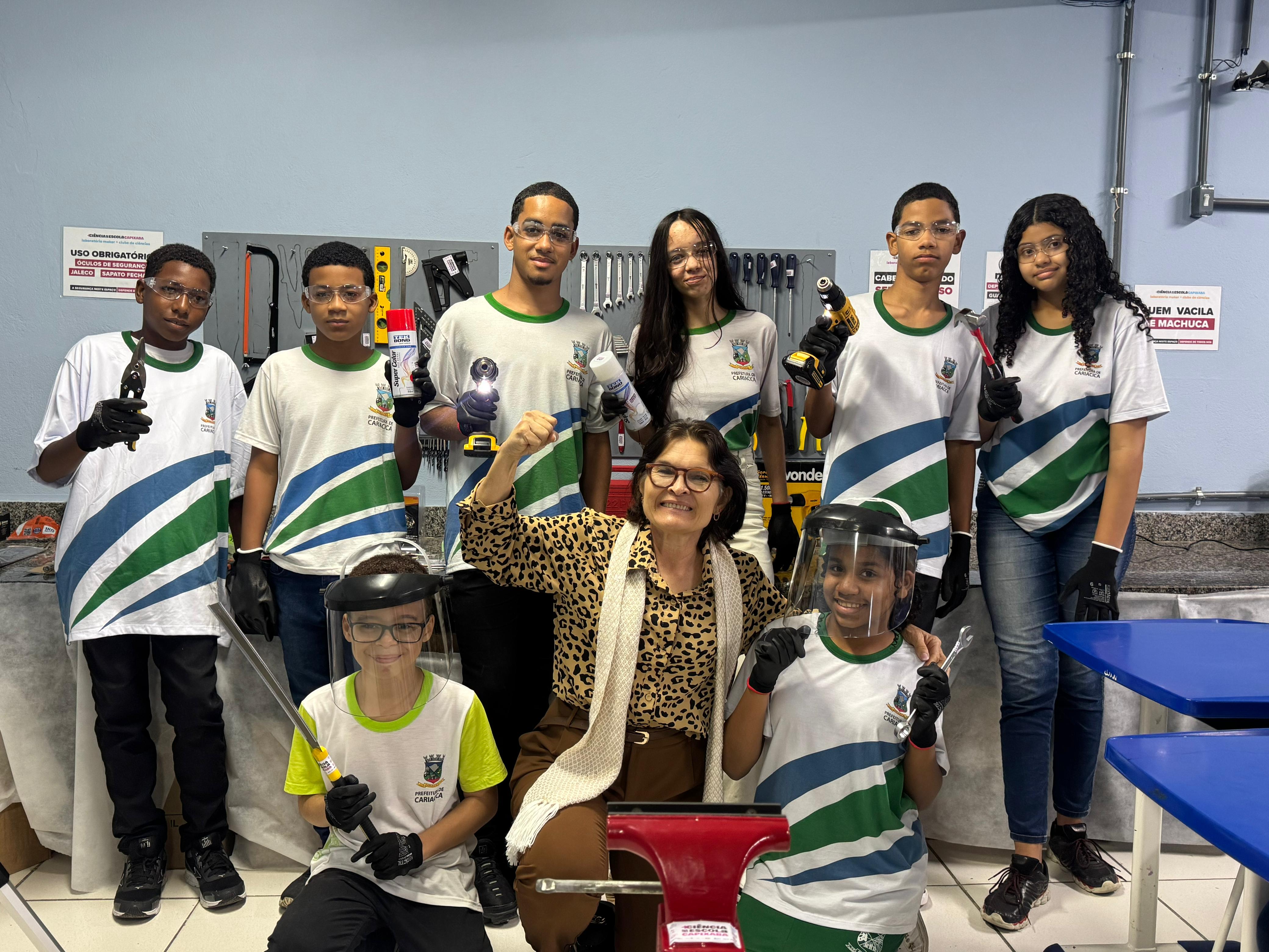 Escola de Nova Esperança recebe laboratório maker