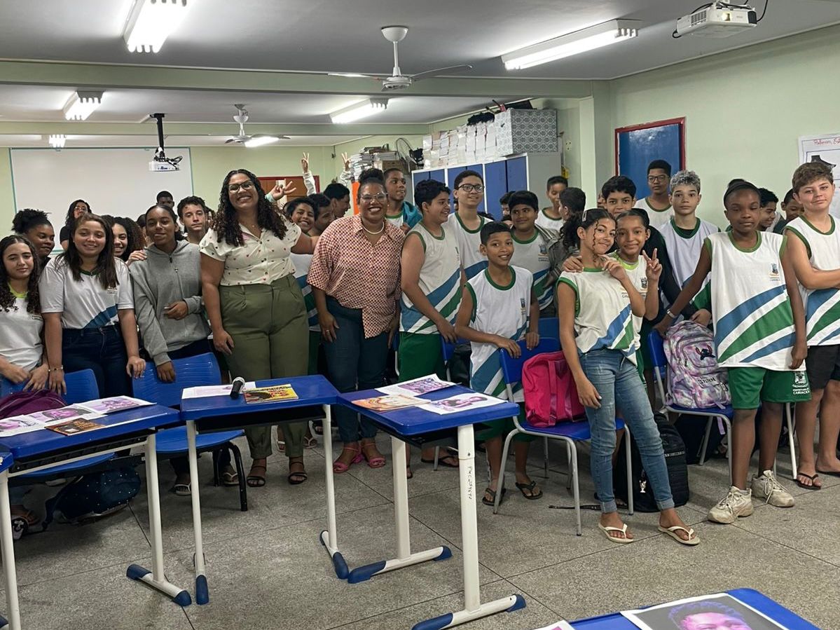 Escola Maria Augusta Tavares promove palestra antirracista para alunos dos 7º e 8º anos 