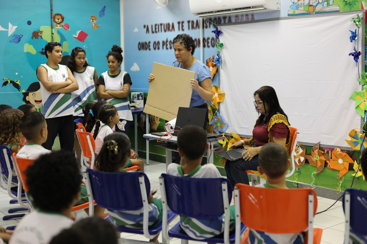Projeto “Biblioteca Entre Livros e Saberes” amplia aprendizado no contraturno escolar em Cariacica