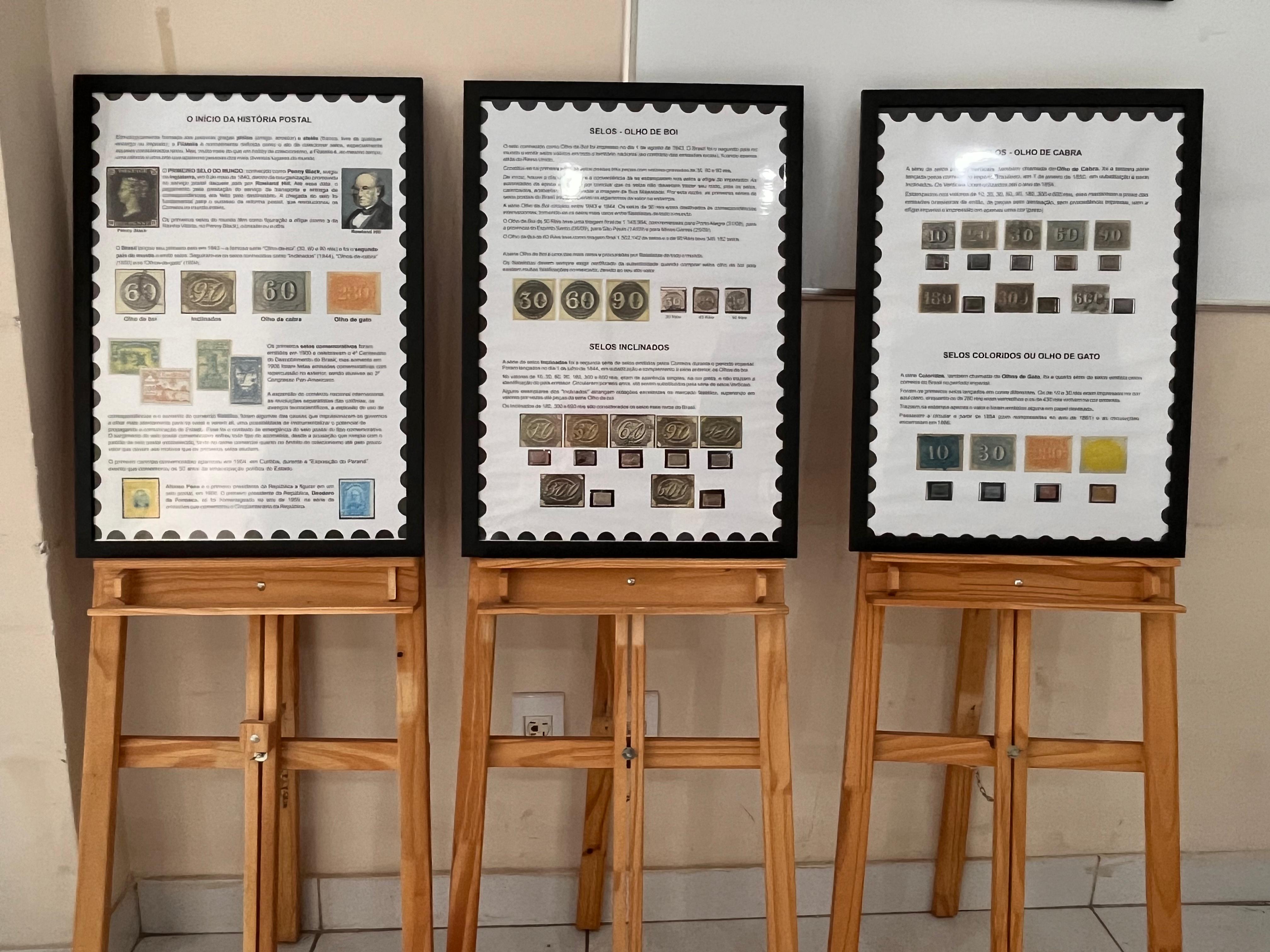 Exposição “A História Postal do Brasil” chega à Biblioteca Madeira de Freitas