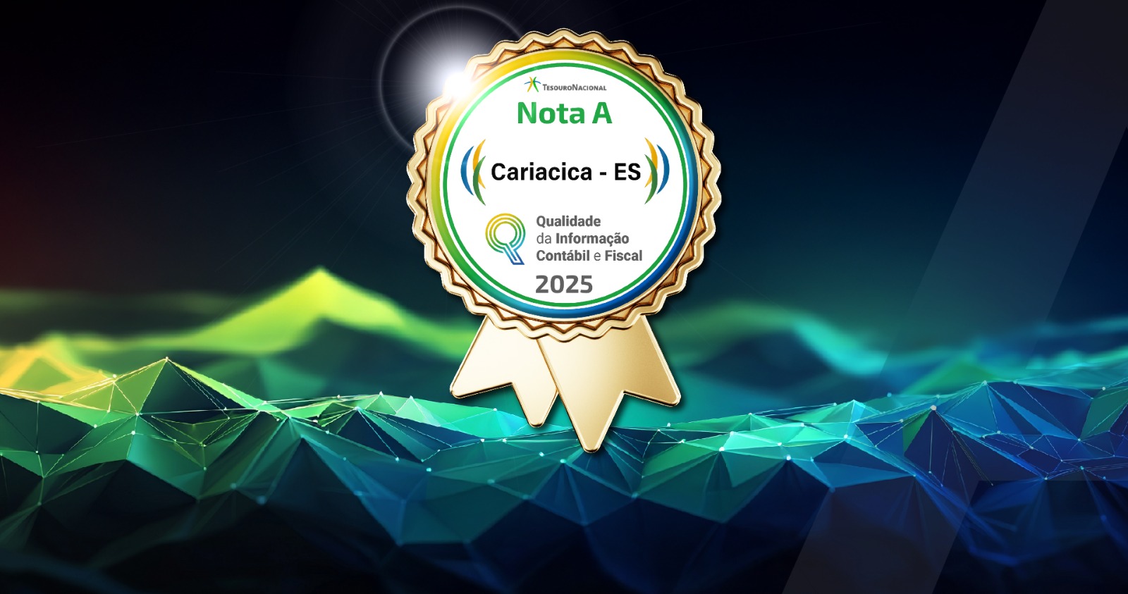 Cariacica recebe nota máxima em avaliação fiscal e contábil do Tesouro Nacional