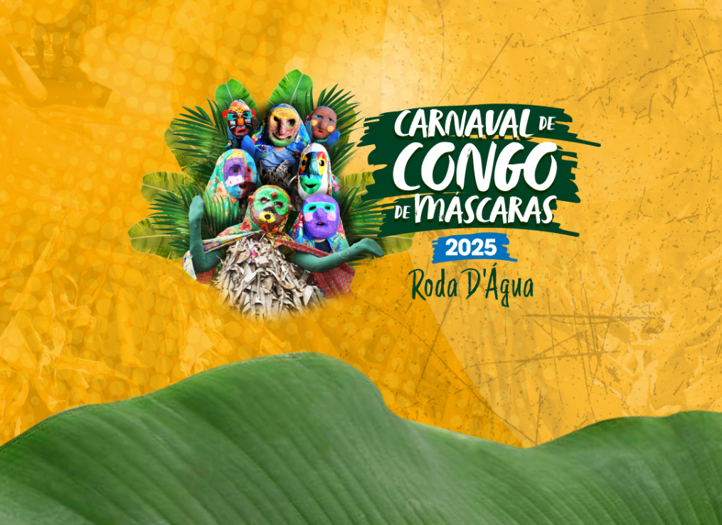 Carnaval de Congo de Máscaras de Roda D’Água terá cortejo, missa e encontro de bandas