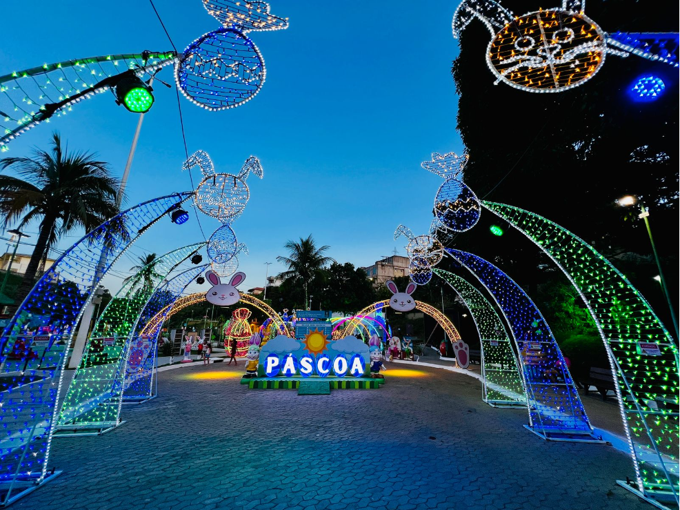 Vila da Páscoa abre para visitação neste final de semana no Parque da Biquinha 