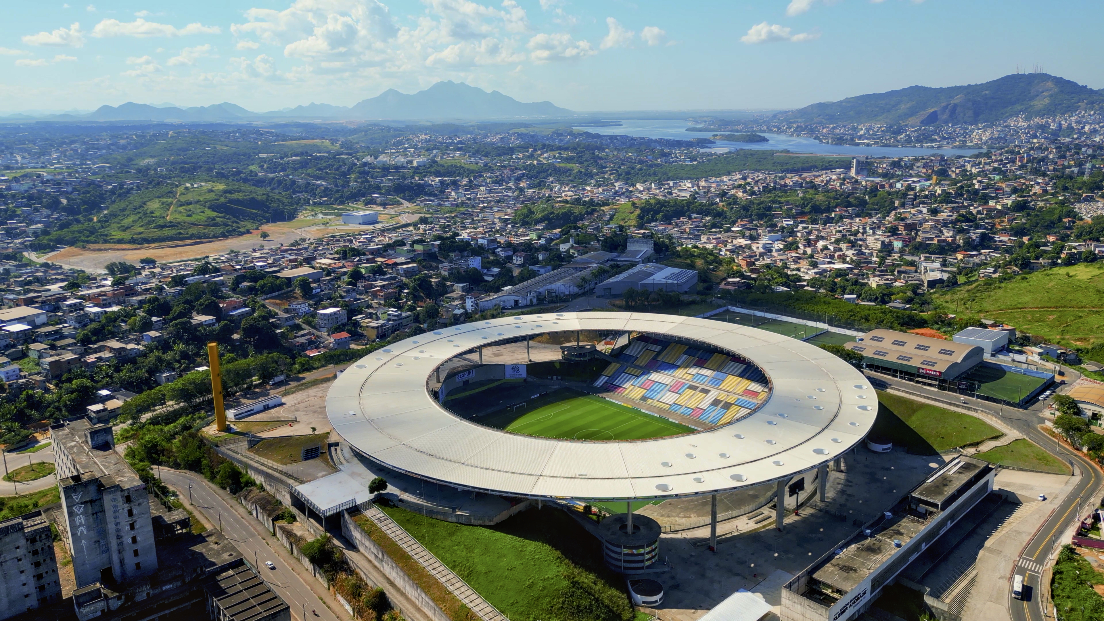 Trânsito próximo ao Estádio Kleber Andrade será interditado neste sábado (9)