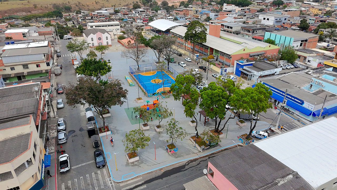 Com playground e academia, Praça da Bíblia será entregue em Nova Rosa da Penha na quarta (27)