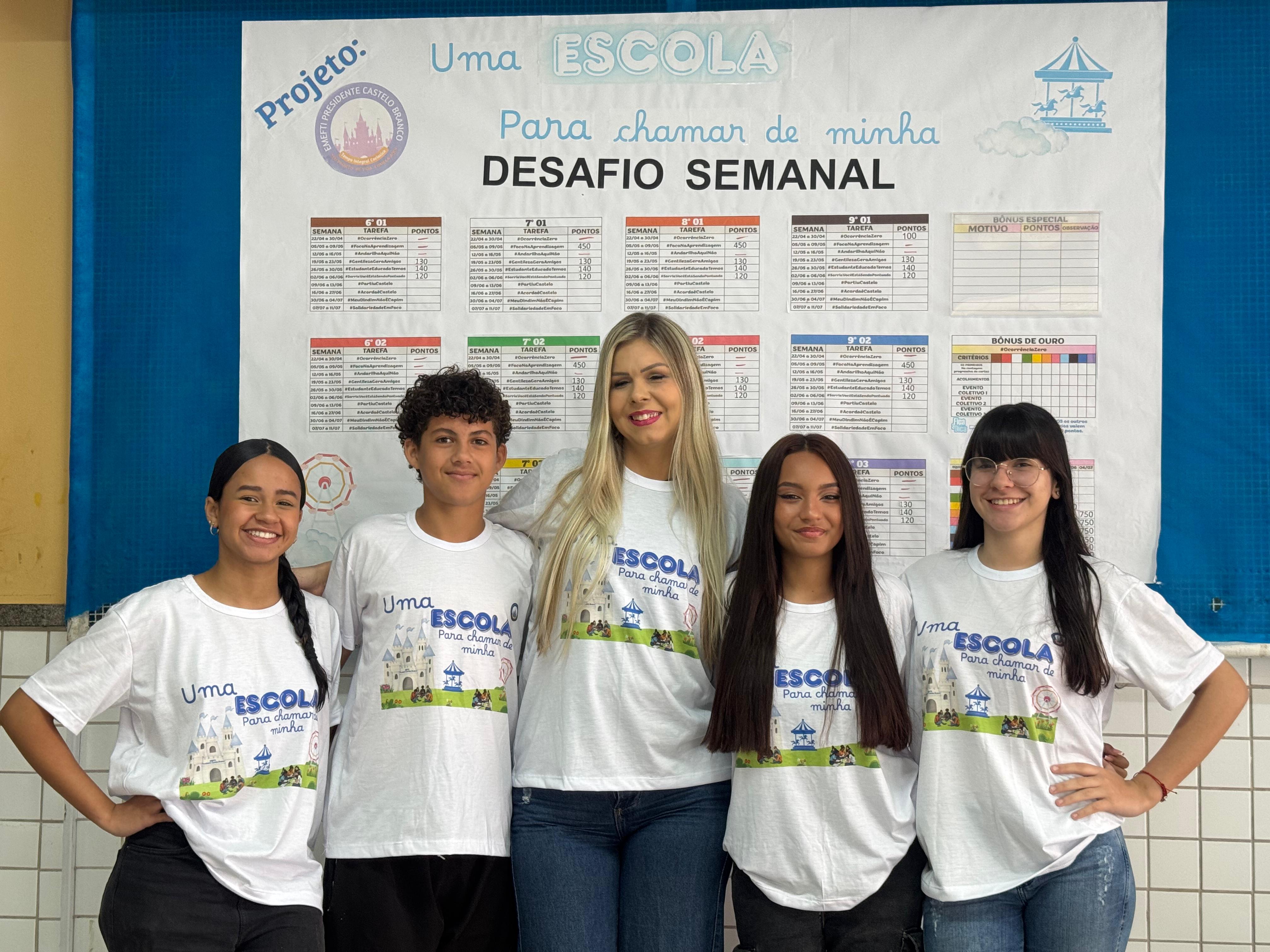 Uma escola para chamar de minha: projeto incentiva boas práticas no ambiente escolar