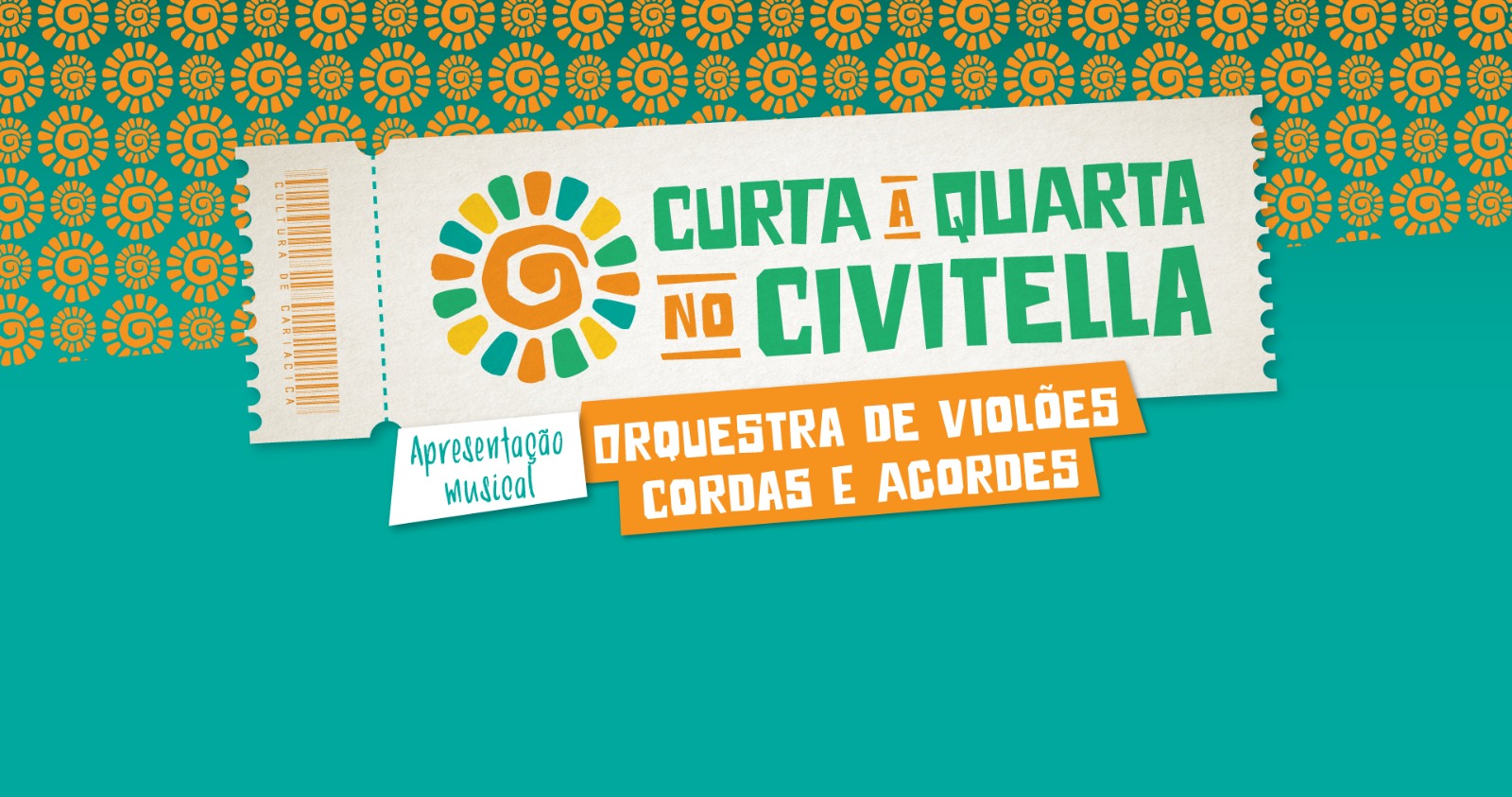 Curta a Quarta: Orquestra Cordas & Acordes se apresenta no Frei Civitella