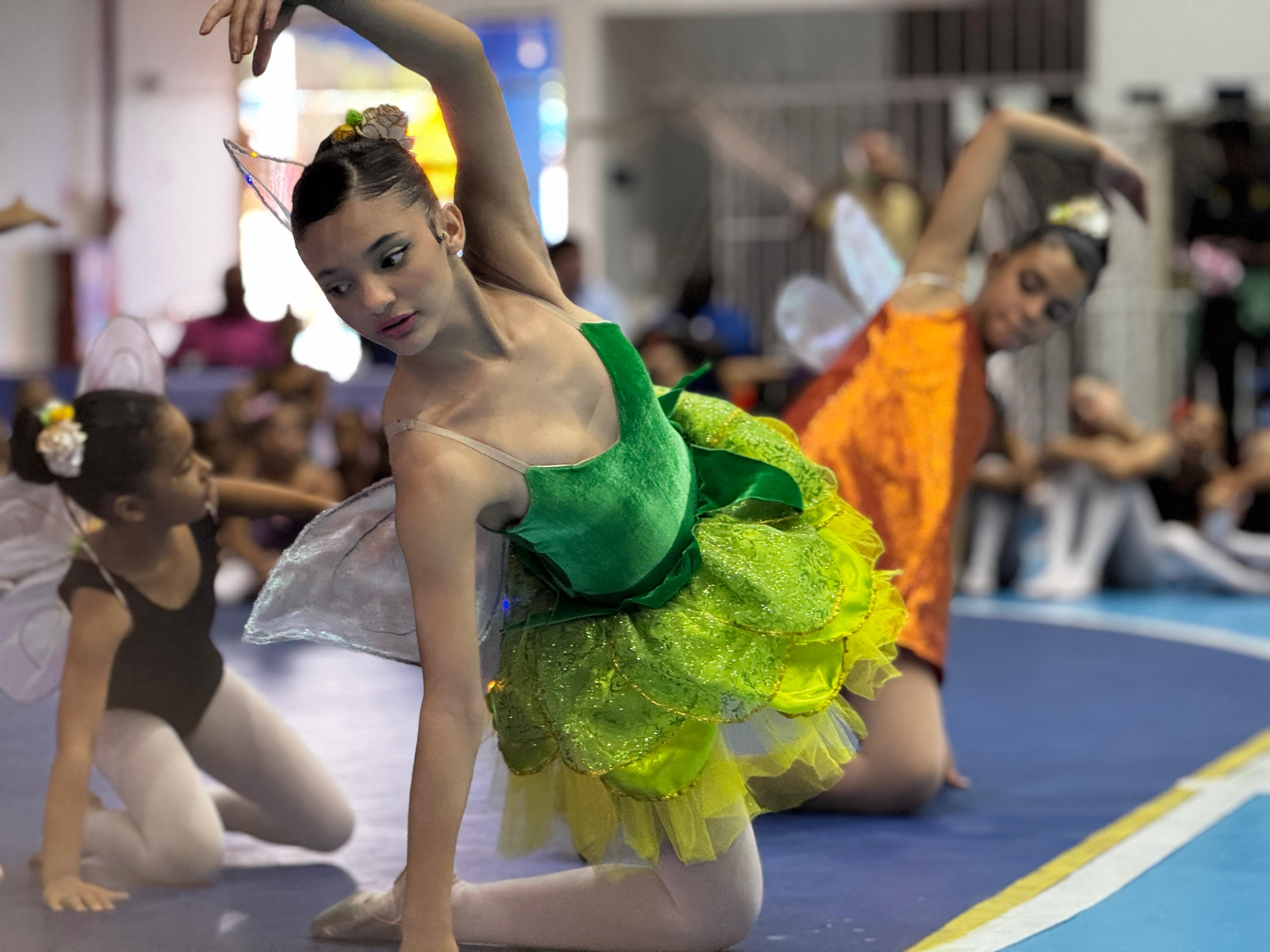 Festival de Balé encanta público na Estação Cidadania-Esporte 