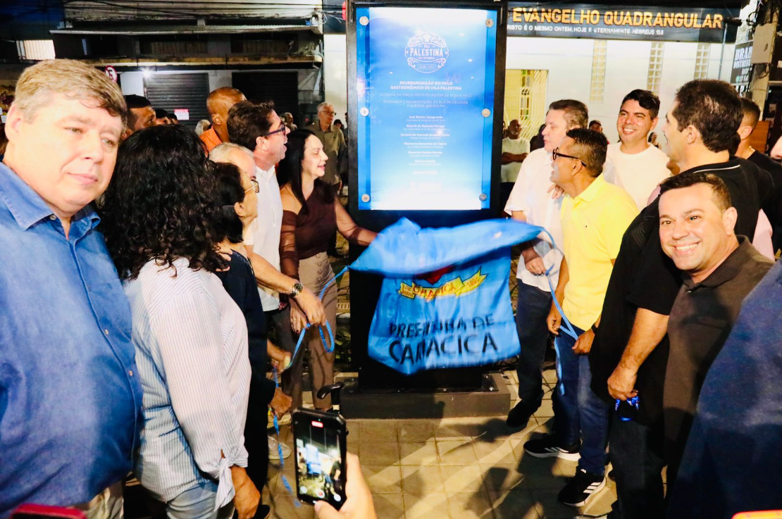 Prefeitura inaugura Polo Gastronômico em Vila Palestina com melhorias em mobilidade, segurança e lazer