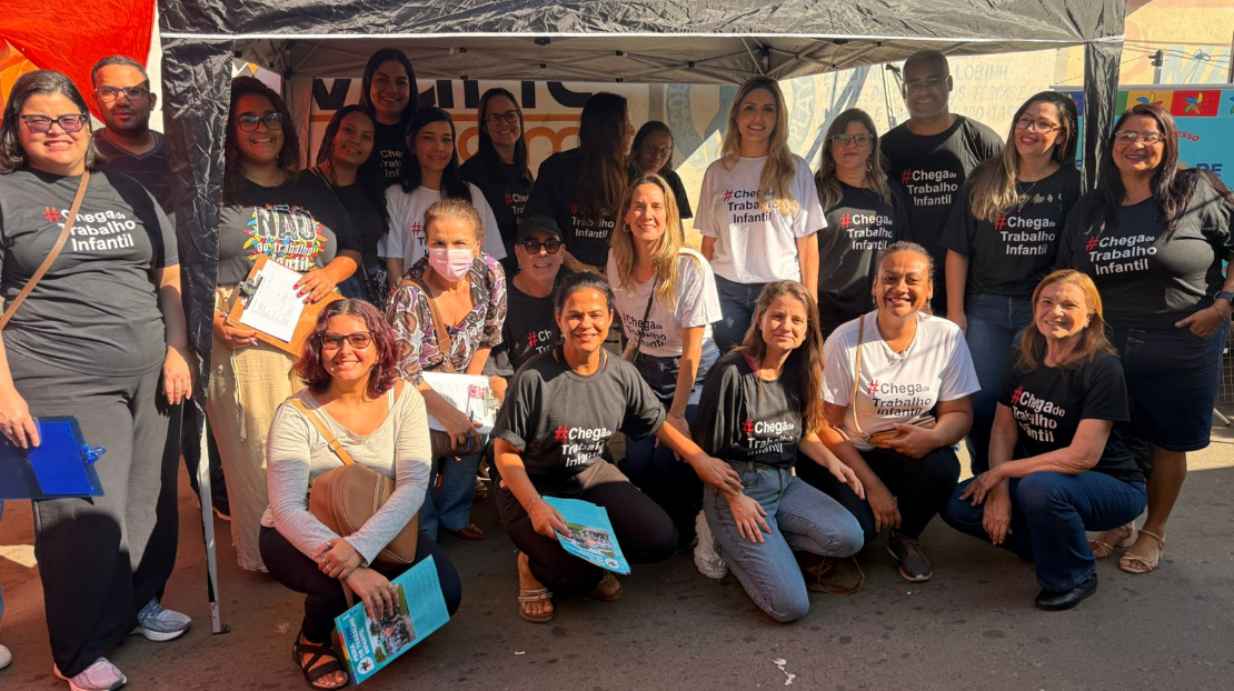 Cariacica realiza ação de combate ao trabalho infantil em feiras livres