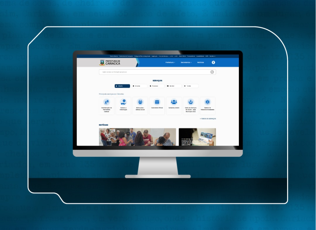 Prefeitura de Cariacica lança novo portal na segunda-feira (30)