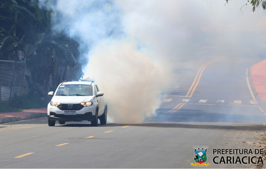 Rota do fumacê: serviço passa por 40 bairros nesta semana