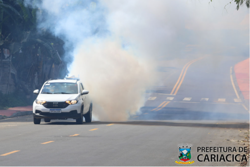 Carro fumacê passa por 23 bairros do município nesta semana