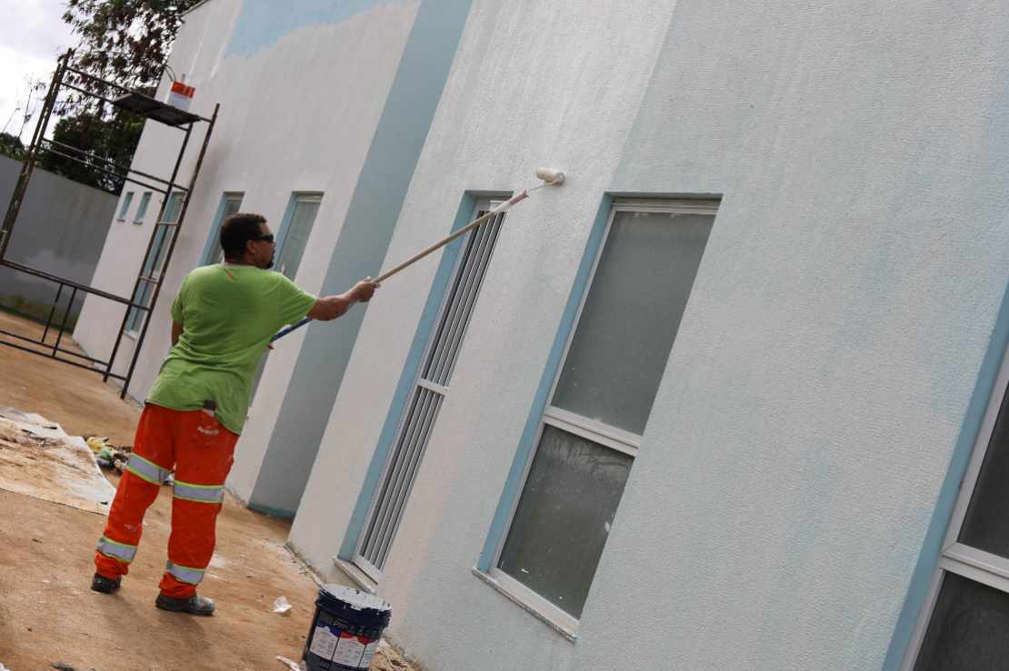 Obras da Unidade Básica de Saúde de Retiro Saudoso já estão em fase de acabamento