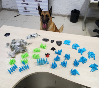 Guarda apreende entorpecentes durante patrulhamento no bairro Nova Rosa da Penha