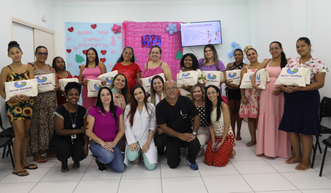 Gestantes recebem kits e acompanhamento completo nas unidades de saúde