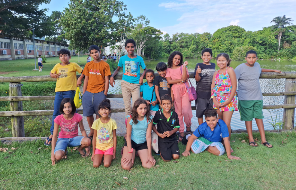 Crianças do CRAS de Campo Verde aprendem sobre astronomia de forma lúdica e interativa