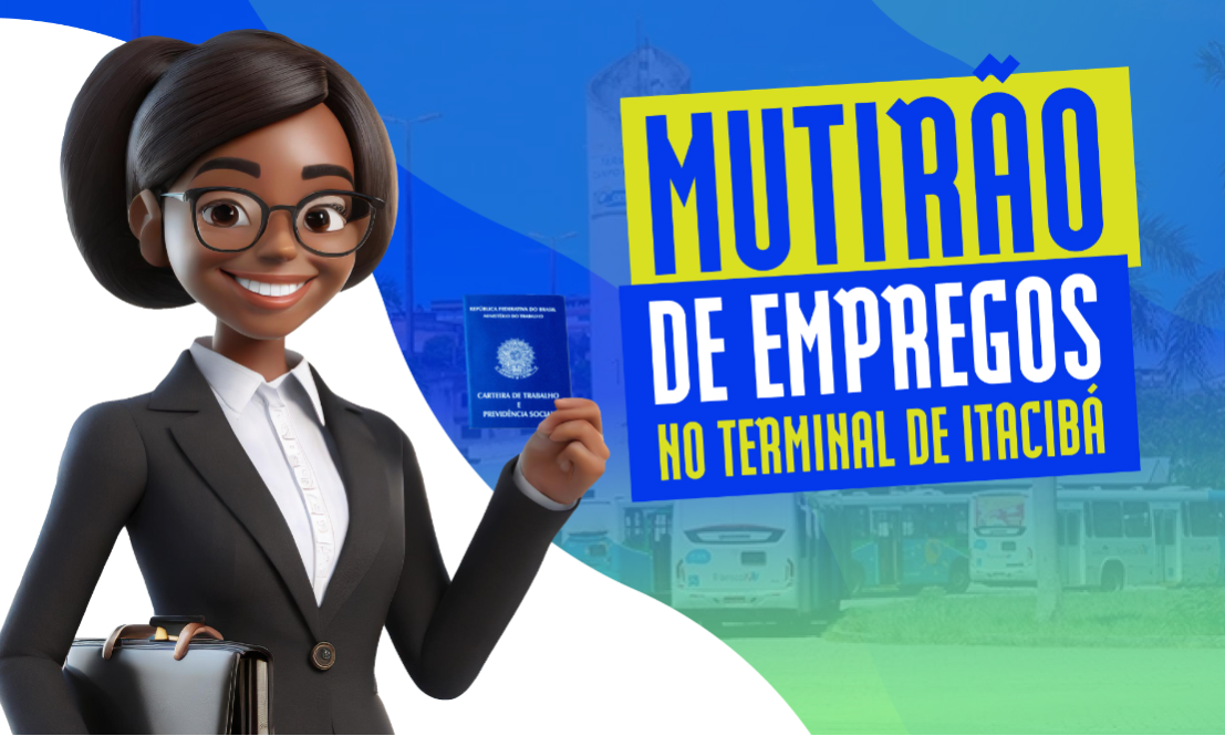 Mais de 1.400 vagas são ofertadas em mutirão de emprego na terça-feira (25)