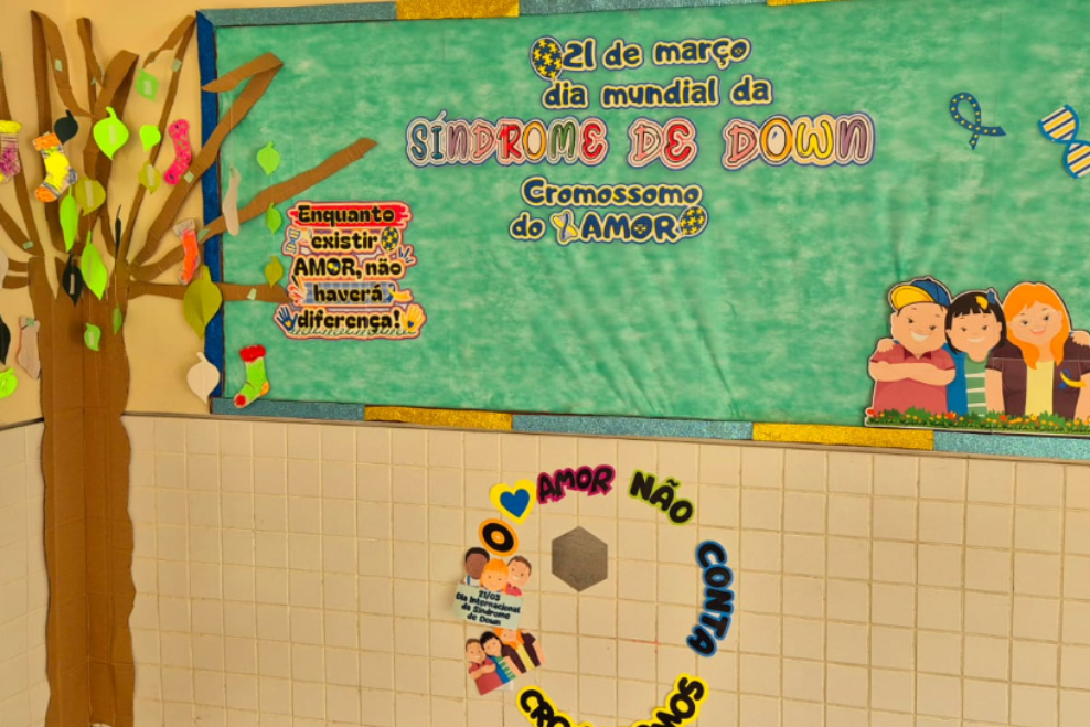 Dia Mundial da Síndrome de Down: escola realiza Dia da Meia Trocada nesta quinta-feira (20)