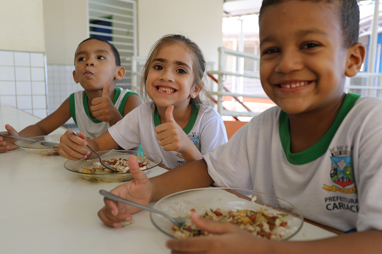 Nutricionistas garantem alimentação saudável e cardápios adaptados nas escolas de Cariacica