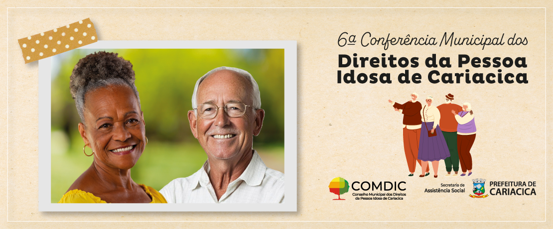  Conferência dos Direitos da Pessoa Idosa de Cariacica começa nesta terça (5)  