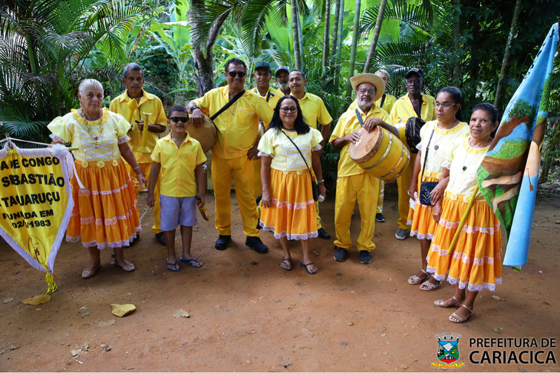 Cariacica 134 anos: bandas de congo se apresentam para comemorar o aniversário da cidade
