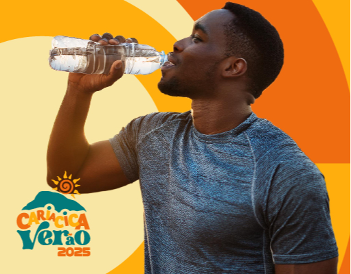 Alimentação e hidratação adequadas ajudam a manter o corpo saudável no verão