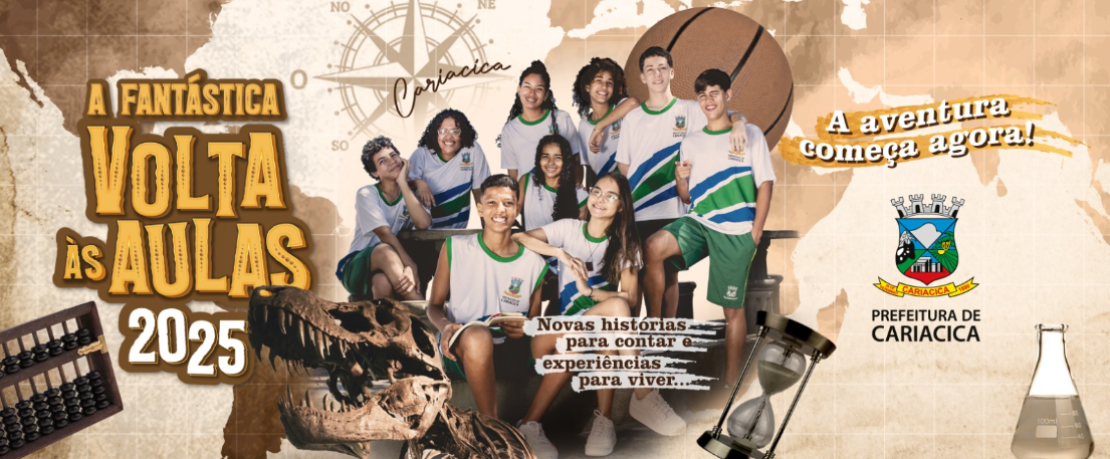 Cariacica volta às aulas com entrega de kits escolares, salas digitais e mais novidades