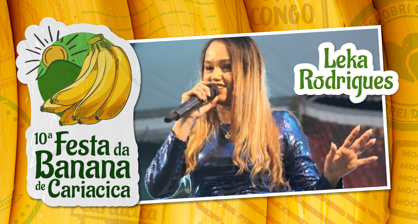 Forró de Leka Rodriguês agita 10ª Festa da Banana neste domingo (8)