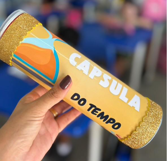 Alunos da Escola Arthur da Costa e Silva produzem cápsula do tempo