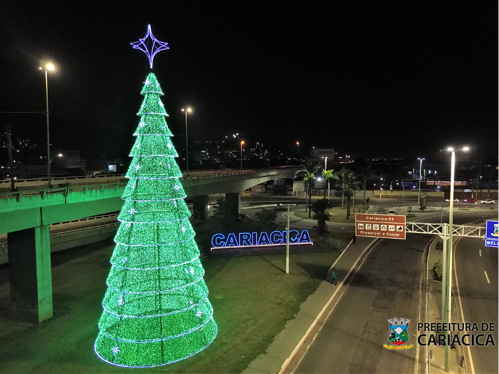 Iluminação especial de Natal de Cariacica vai contar com mais de 1,4 milhão de pontos de luz