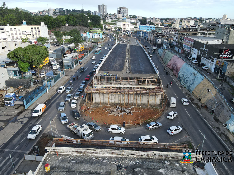 Obras do viaduto: trecho da Avenida Mário Gurgel será totalmente interditado entre os dias 19 e 21