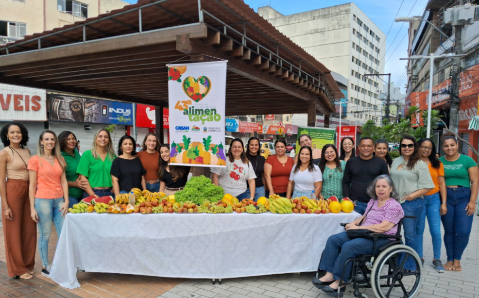 Ação de conscientização marca Dia Mundial da Alimentação