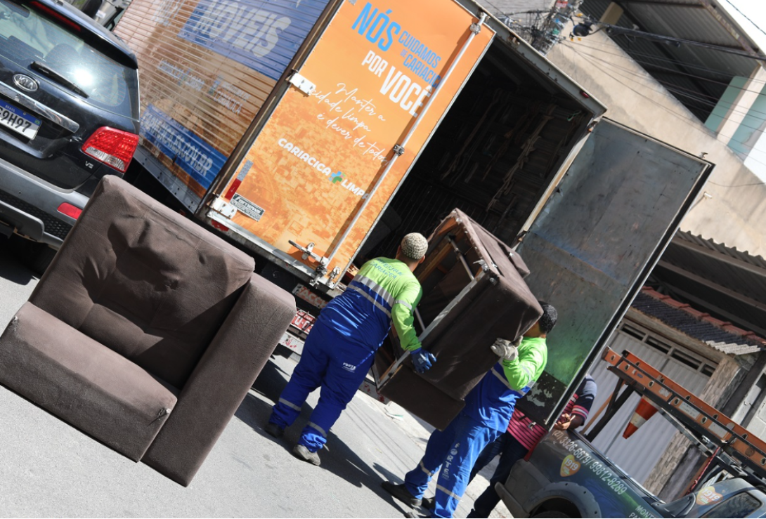 Papa-Móveis recolhe móveis e eletrodomésticos em Alto Lage e Cruzeiro do Sul