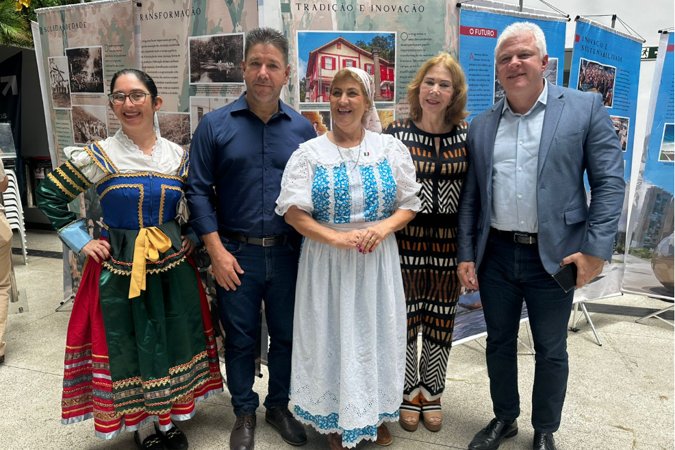 Centro Administrativo recebe Exposição sobre os 150 de imigração italiana no Brasil